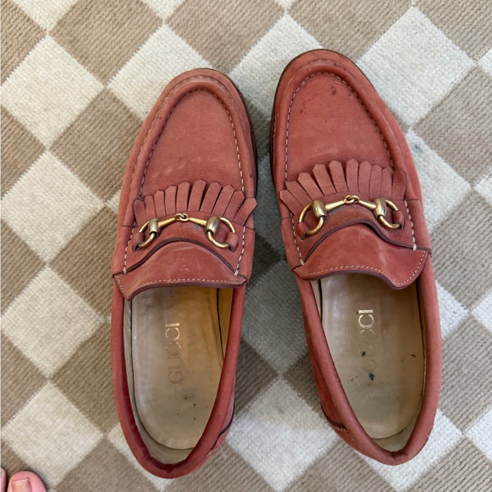 Gucci Men's Pink Loafers